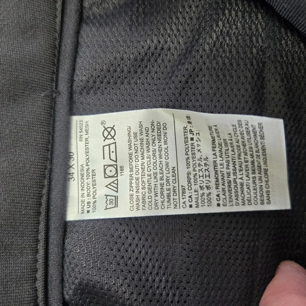 Banana Republic Hybrid Slim 5P Pants Mens 34x30 Grey Performance 420298-01